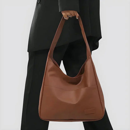 Vegan Leder Schultertasche für Damen - Noor