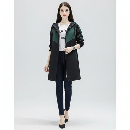 Mittel Langer Trenchcoat - Elisa