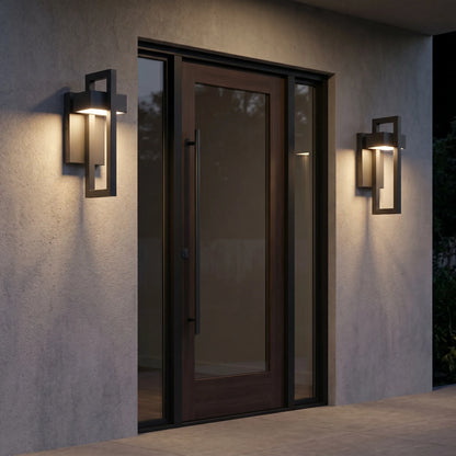 Modern LED Outdoor Wall Light -  Duskarel