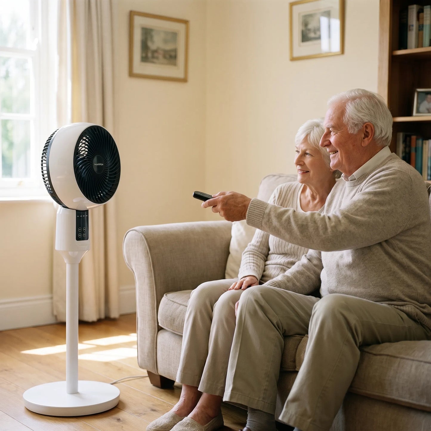 Moderner 3D-Zirkulationsventilator - Aerovibe