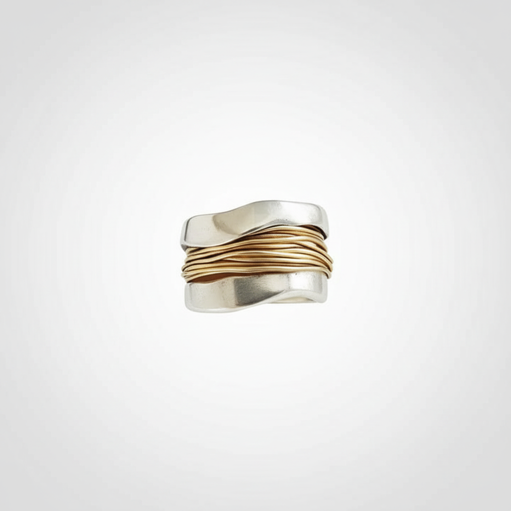 Modischer Ring Für Jeden Tag - GoldAccent