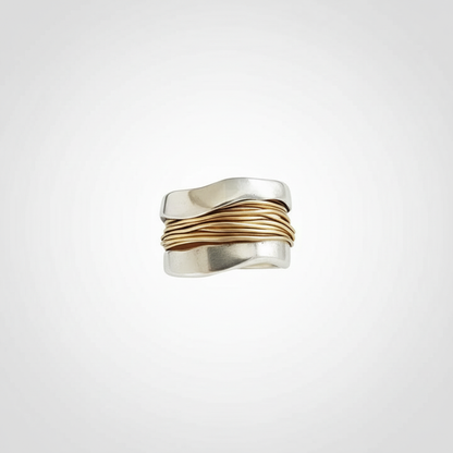 Modischer Ring Für Jeden Tag - GoldAccent
