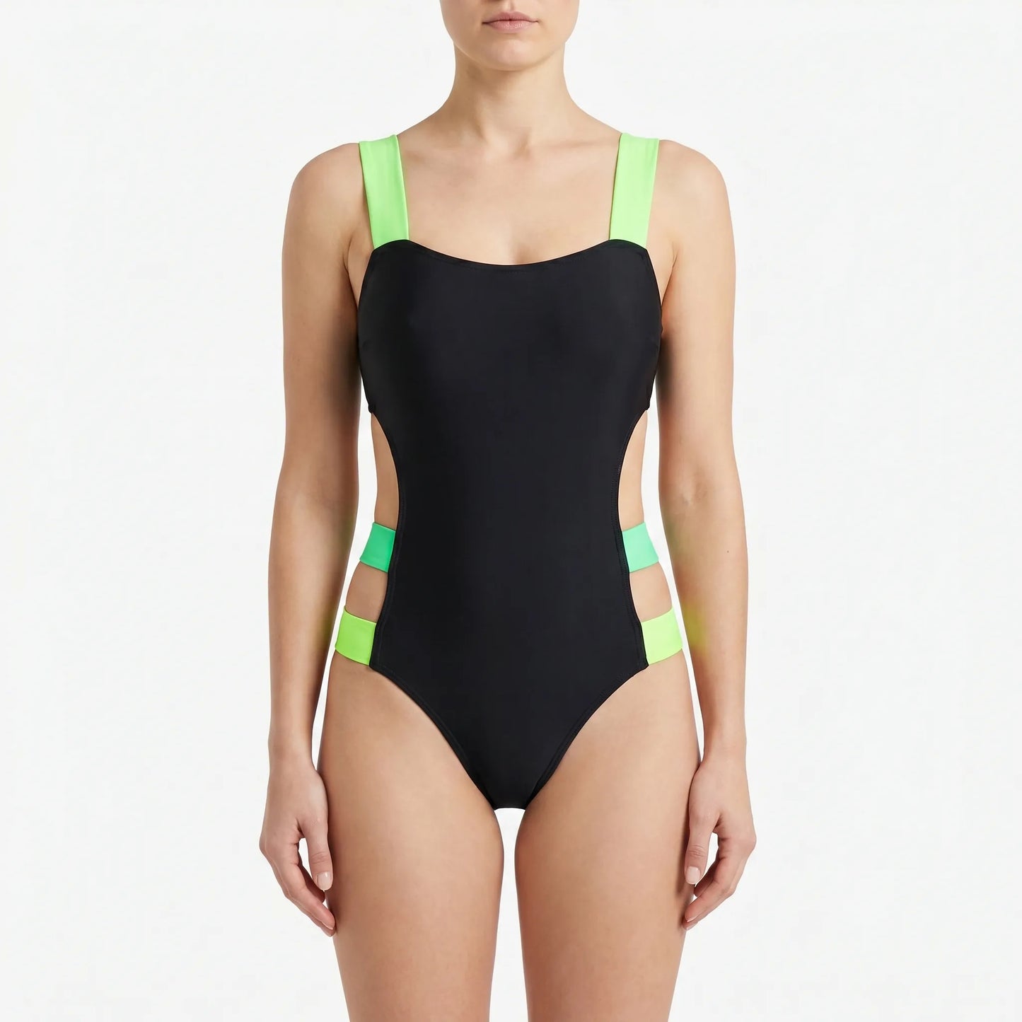 Monokini Mit Hohem Beinausschnitt - Neotix
