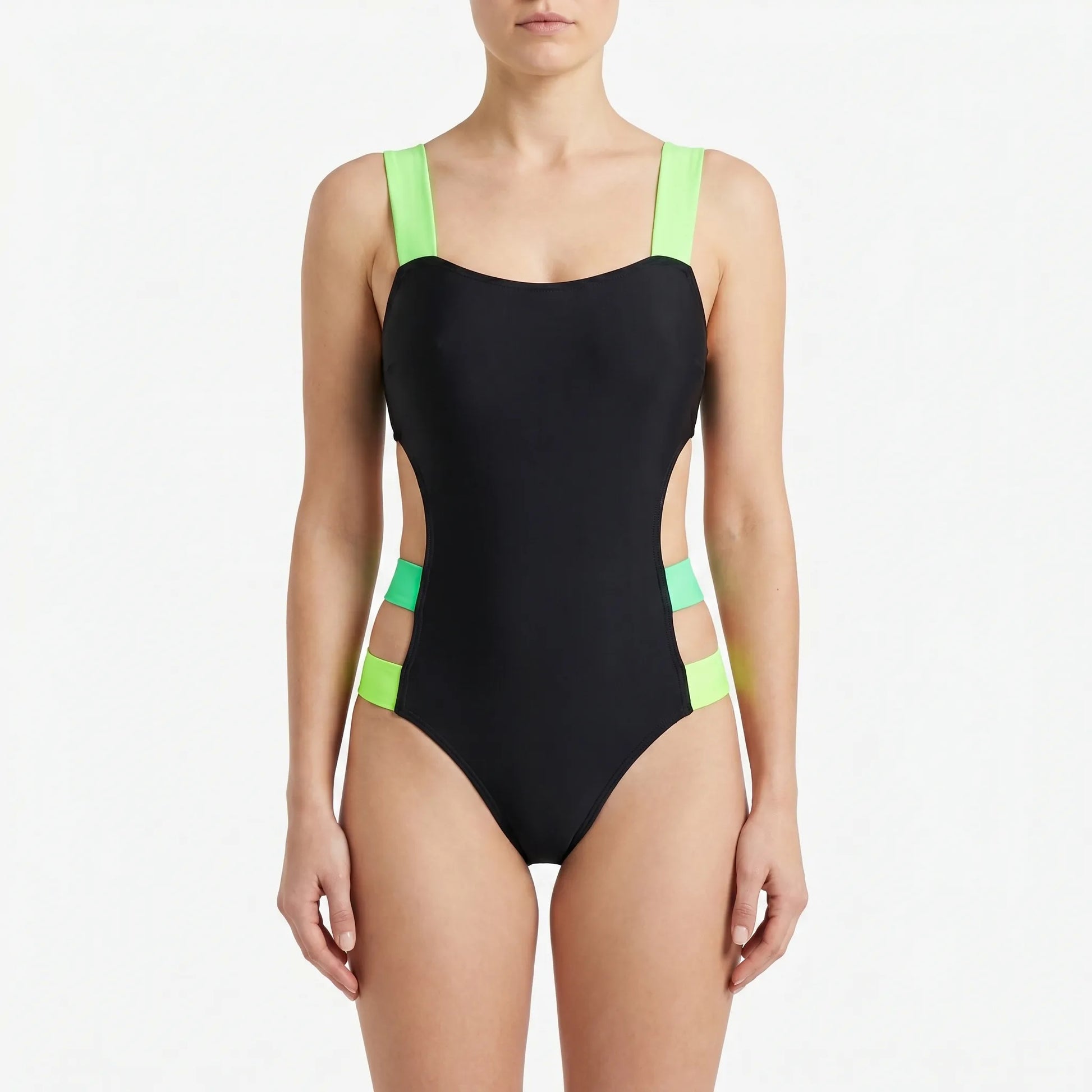 Monokini Mit Hohem Beinausschnitt - Neotix