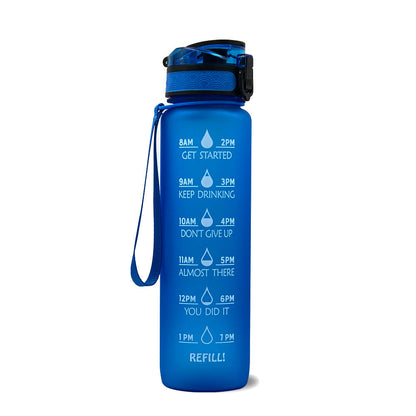 Wasserflasche mit Zeitmarkierungen – HydraHero