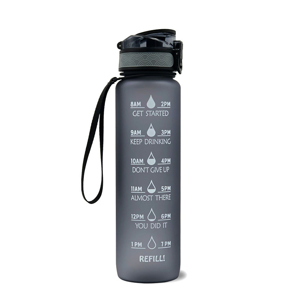 Wasserflasche mit Zeitmarkierungen – HydraHero