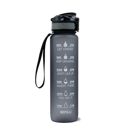 Wasserflasche mit Zeitmarkierungen – HydraHero