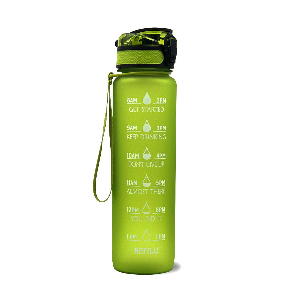 Wasserflasche mit Zeitmarkierungen – HydraHero