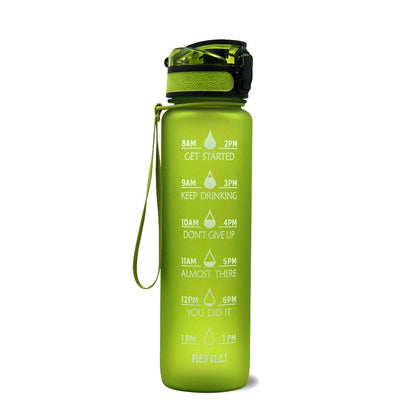 Wasserflasche mit Zeitmarkierungen – HydraHero