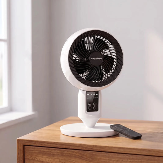 Multidirektionaler Oszillierender Raumventilator Mit Fernbedienung - Ventorix