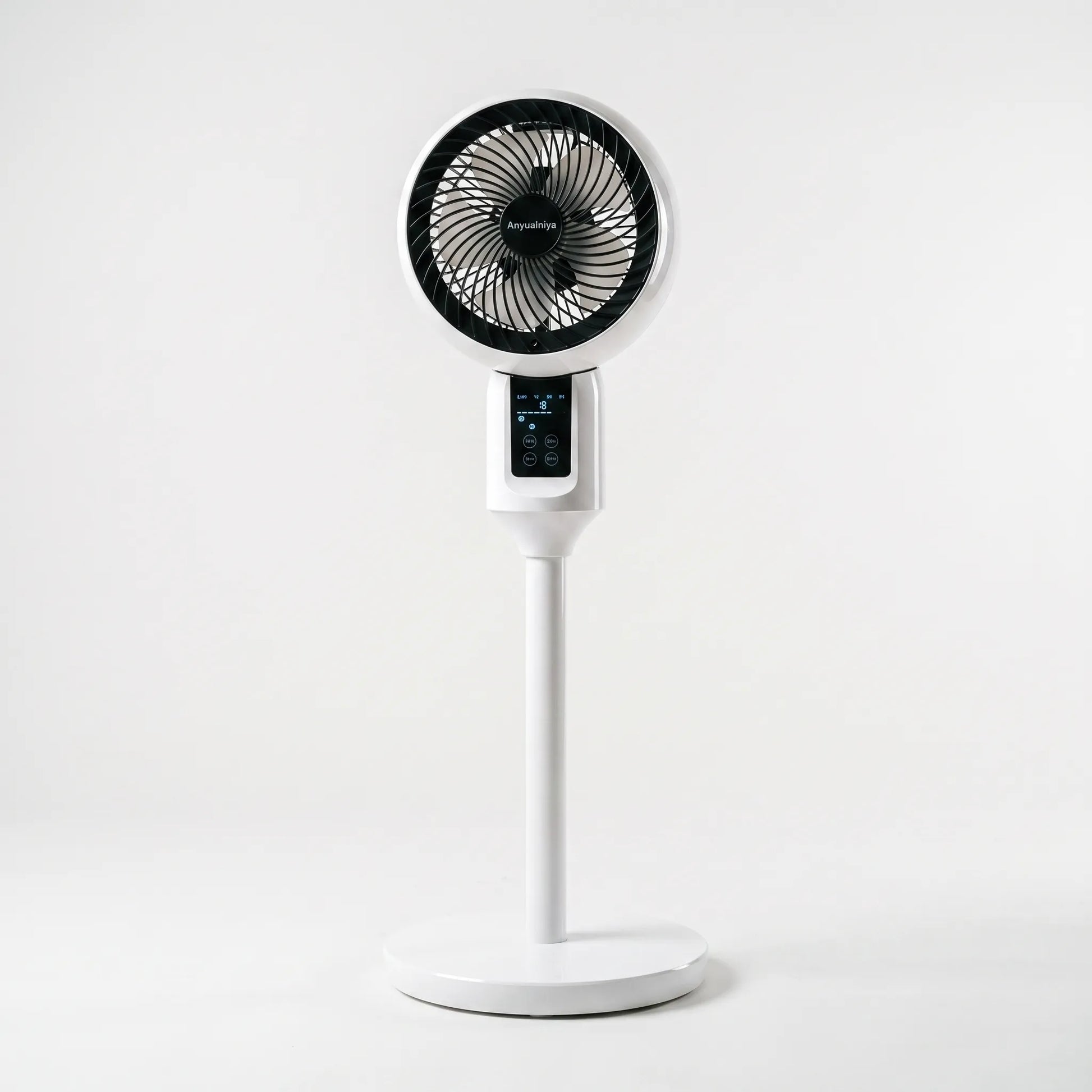 Multidirektionaler Oszillierender Raumventilator Mit Fernbedienung - Ventorix