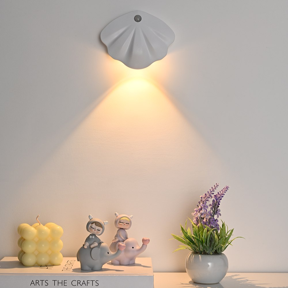 Schlaue Muschel Bewegungsmelder Lampe - LumiMotion