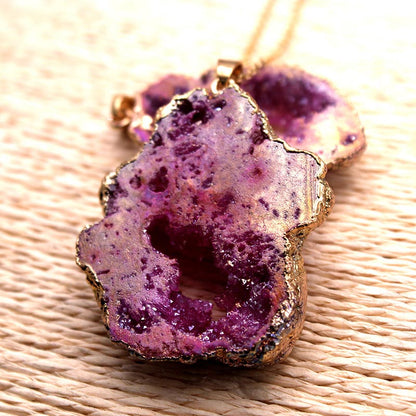 Natürlicher Kristall-Anhänger - GeoJewelry