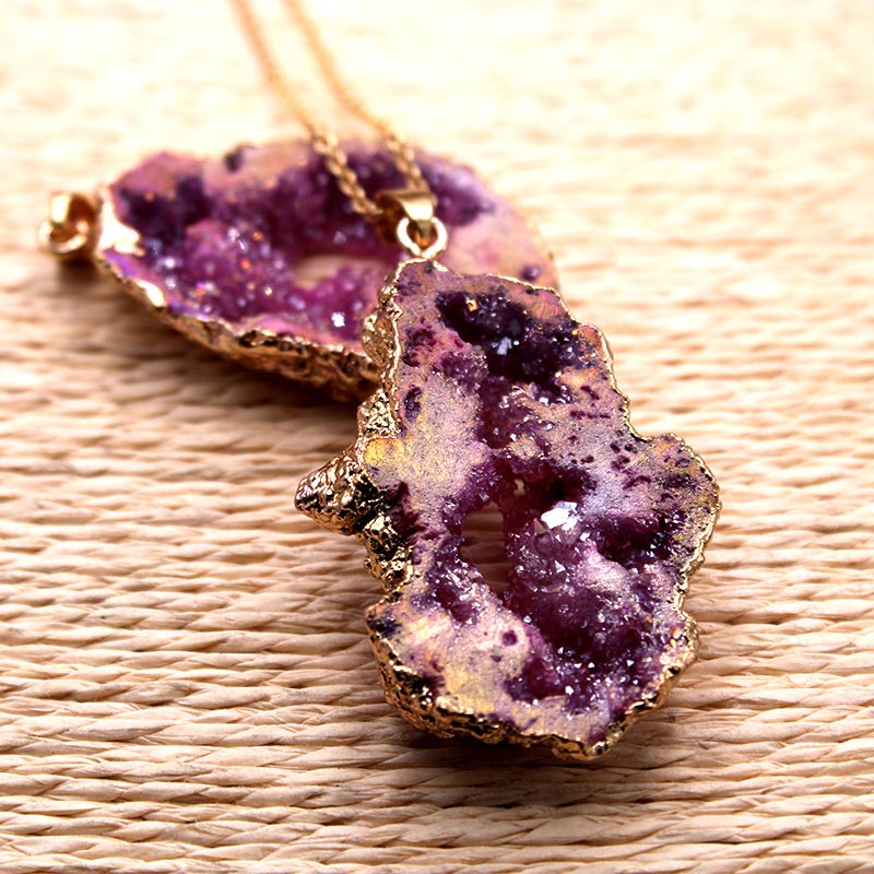 Natürlicher Kristall-Anhänger - GeoJewelry