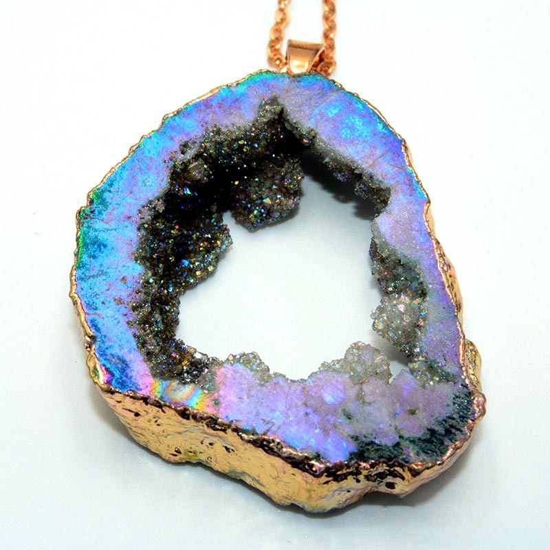 Natürlicher Kristall-Anhänger - GeoJewelry
