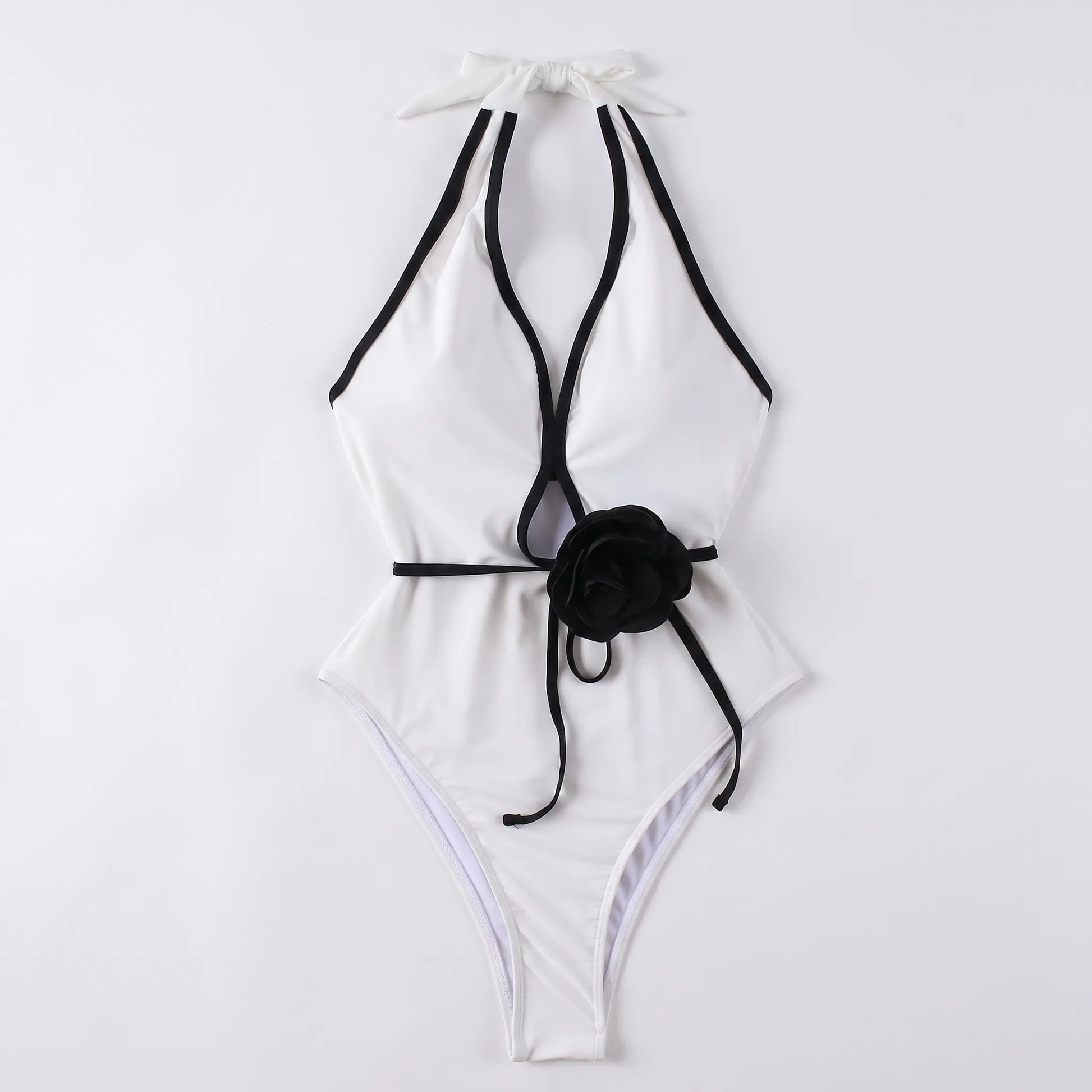 Neckholder-Badeanzug - Florisia