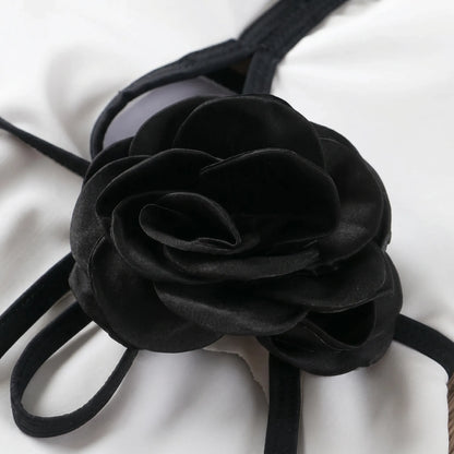 Neckholder-Badeanzug - Florisia