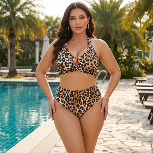 Neckholder Bikini Set Für Große Größen - Leticia