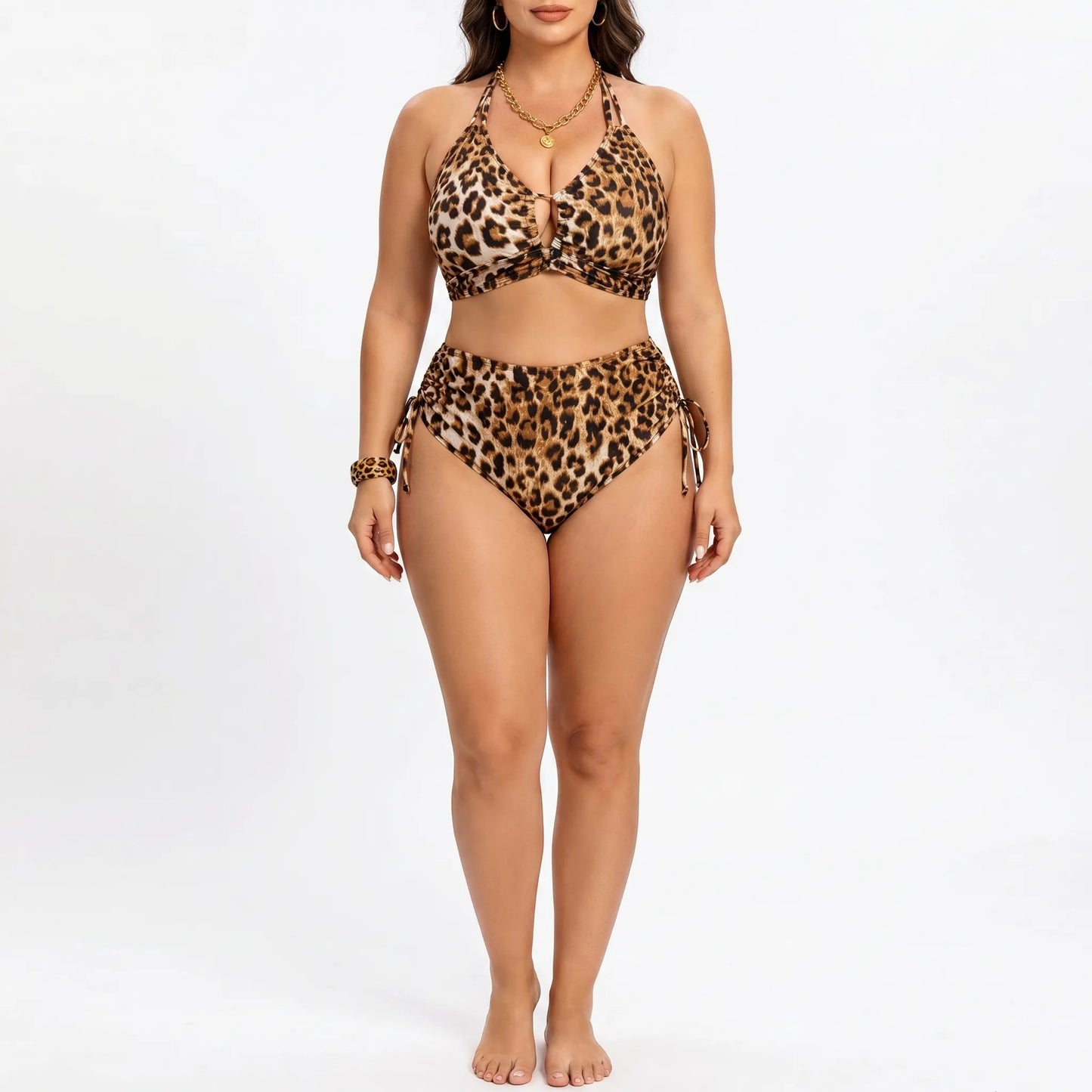 Neckholder Bikini Set Für Große Größen - Leticia