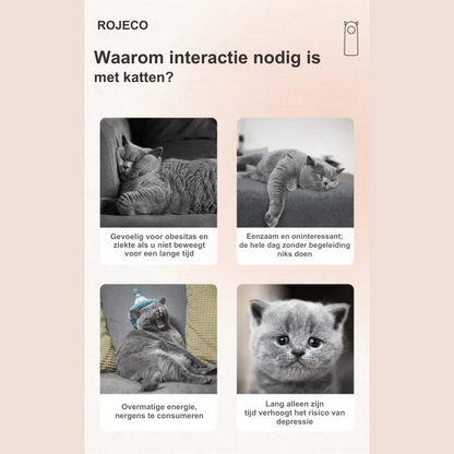 Interaktives Laser-Katzenspielzeug – LaserPaw