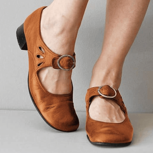 Einzigartige und Bequeme Damen Ledersandale – Marisa