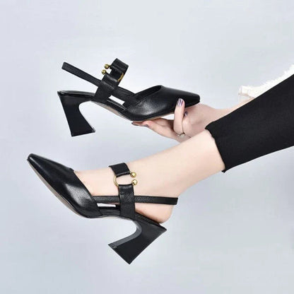 Orthopädische Sandalen mit Absatz – Vionna