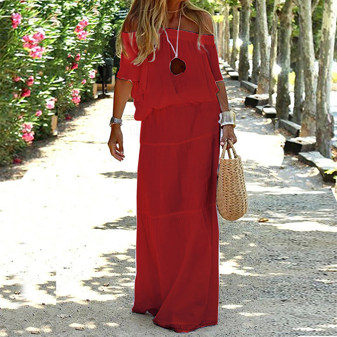 Off-Shoulder Sommerkleid - Soleil