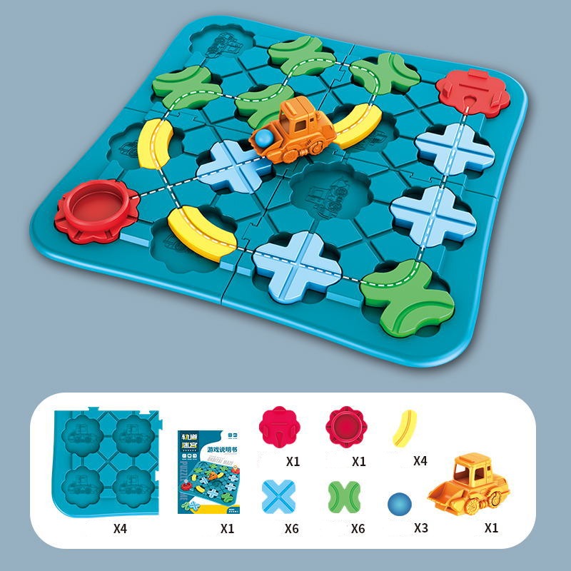 Magnetisches Lernspiel zur Förderung von Logik und Kreativität bei Kindern