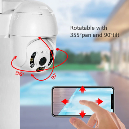 Set von 4 Smart WiFi Sicherheitskameras – SmartCam Set 4X