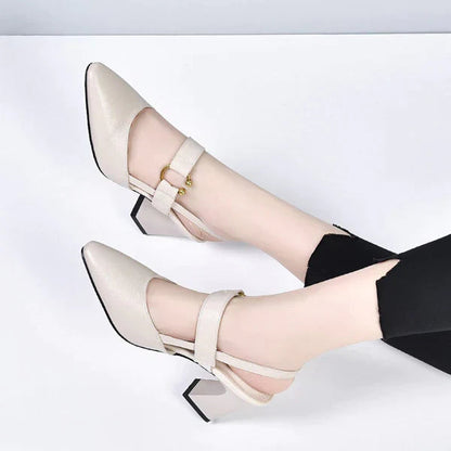 Orthopädische Sandalen mit Absatz – Vionna