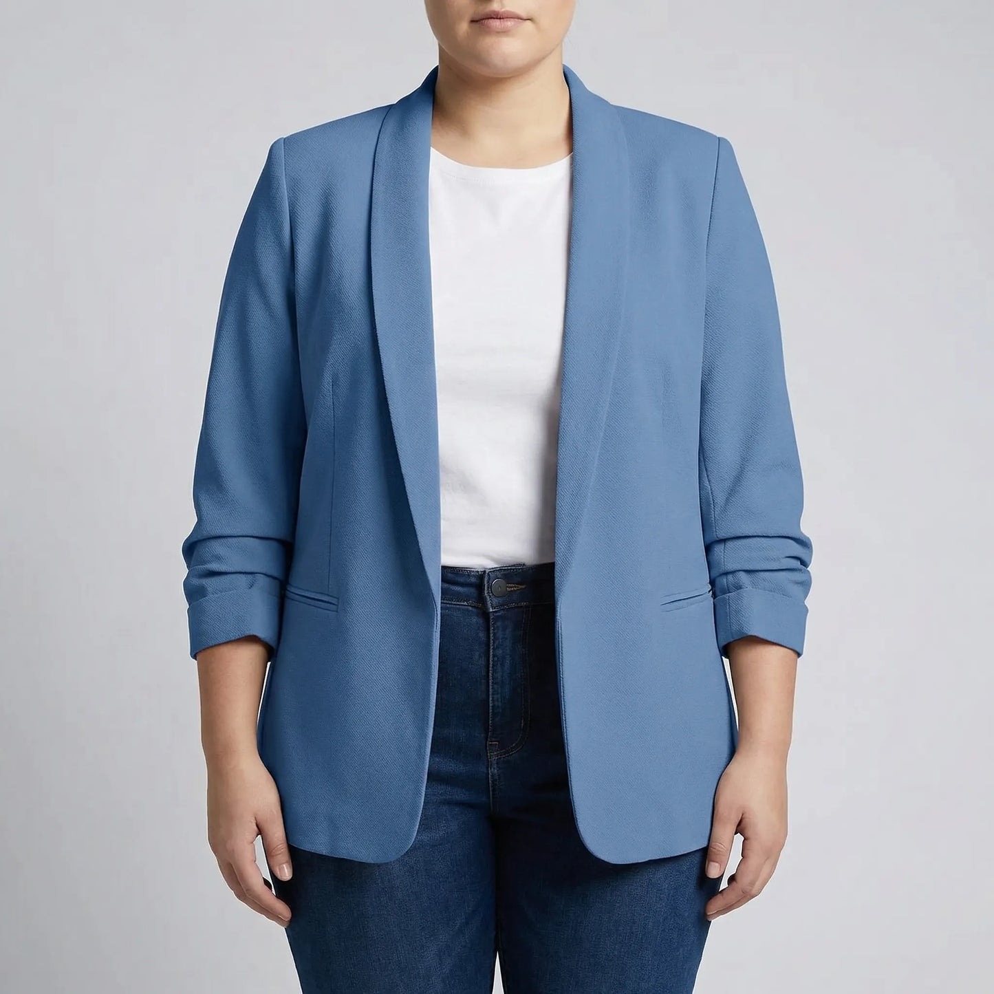 Offener Damenblazer In Großen Größen - Louise