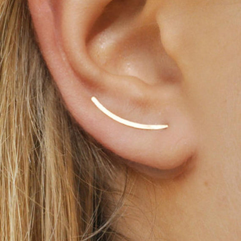 Ohrringe Aus Sterlingsilber - CuffGold