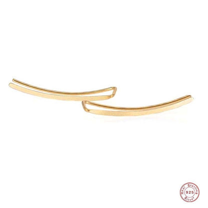 Ohrringe Aus Sterlingsilber - CuffGold