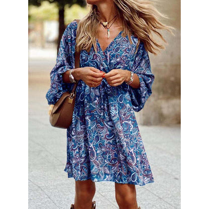 Luftiges Sommer-Midikleid mit taillierter Passform – Elina