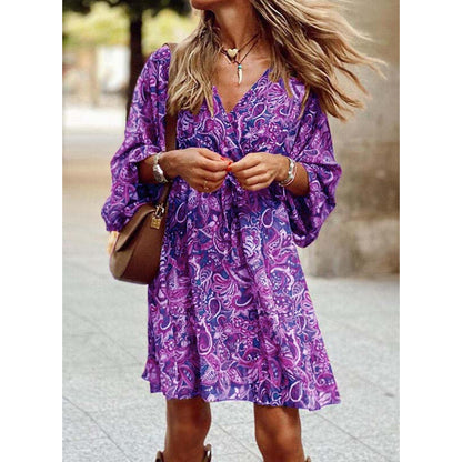 Luftiges Sommer-Midikleid mit taillierter Passform – Elina
