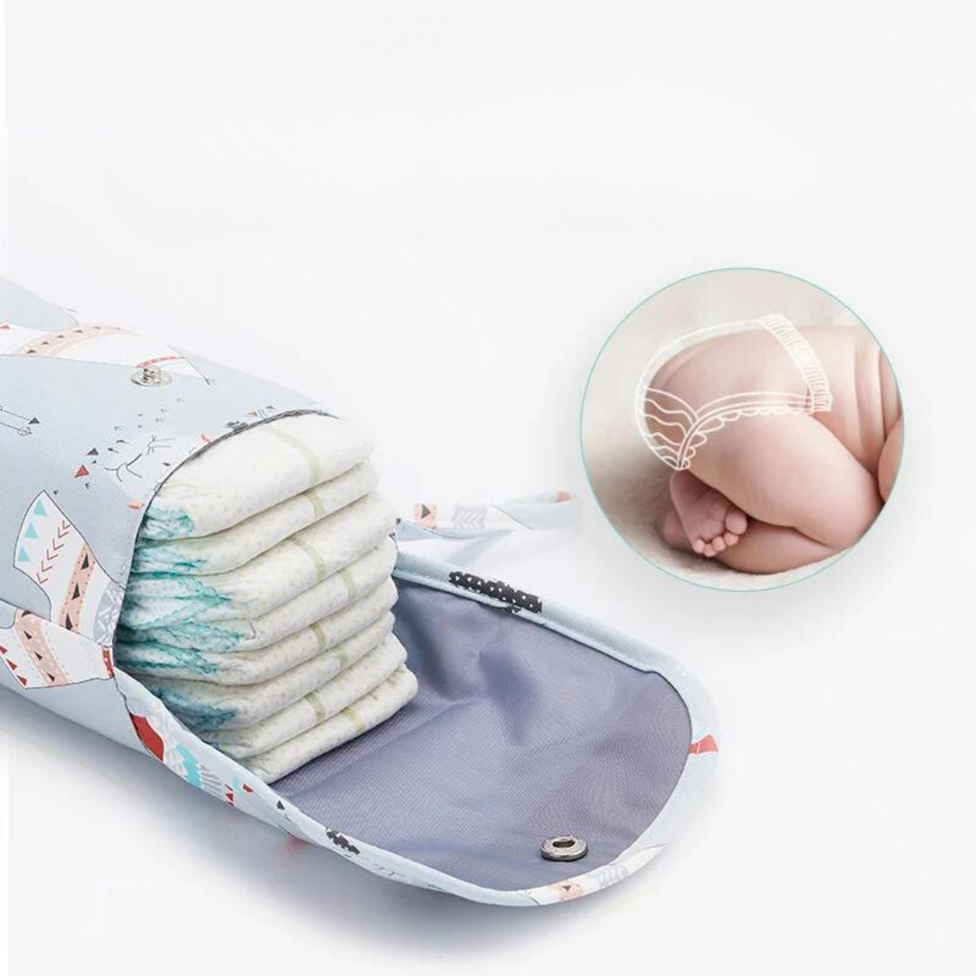Wasserdichte Baby-Wickeltasche für unterwegs – 1+1 Gratis Aktion