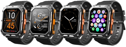 Robuste Smartwatch mit Herzfrequenzmesser & Schrittzähler - EnduranceX