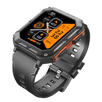 Robuste Smartwatch mit Herzfrequenzmesser & Schrittzähler - EnduranceX