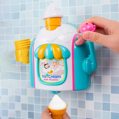 Schaumspender-Badespielzeug für Kinder – interaktiver Waschspaß in der Wanne