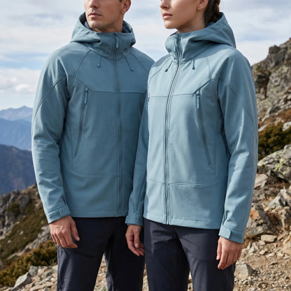 Outdoor-Funktionsjacke Mit Kapuze -  Shellrix