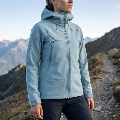 Outdoor-Funktionsjacke Mit Kapuze -  Shellrix