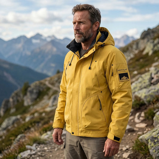 Outdoor-Jacke Mit Kapuze Und Reißverschluss -  Ridgorn