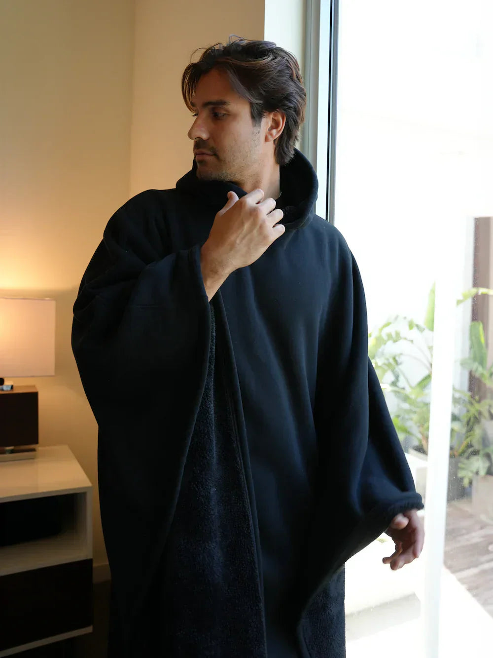 Oversize Kapuzenpullover Decke - Karoline