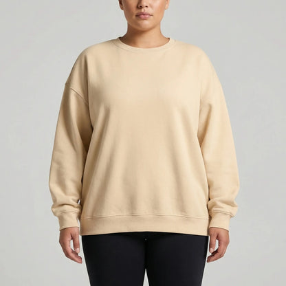 Oversize Sweatshirt Mit Rundhalsausschnitt - Christy