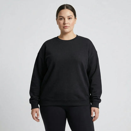 Oversize Sweatshirt Mit Rundhalsausschnitt - Christy