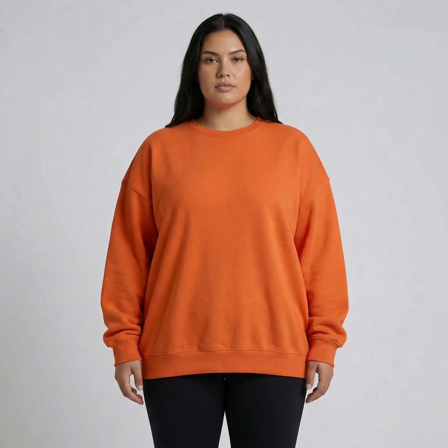 Oversize Sweatshirt Mit Rundhalsausschnitt - Christy