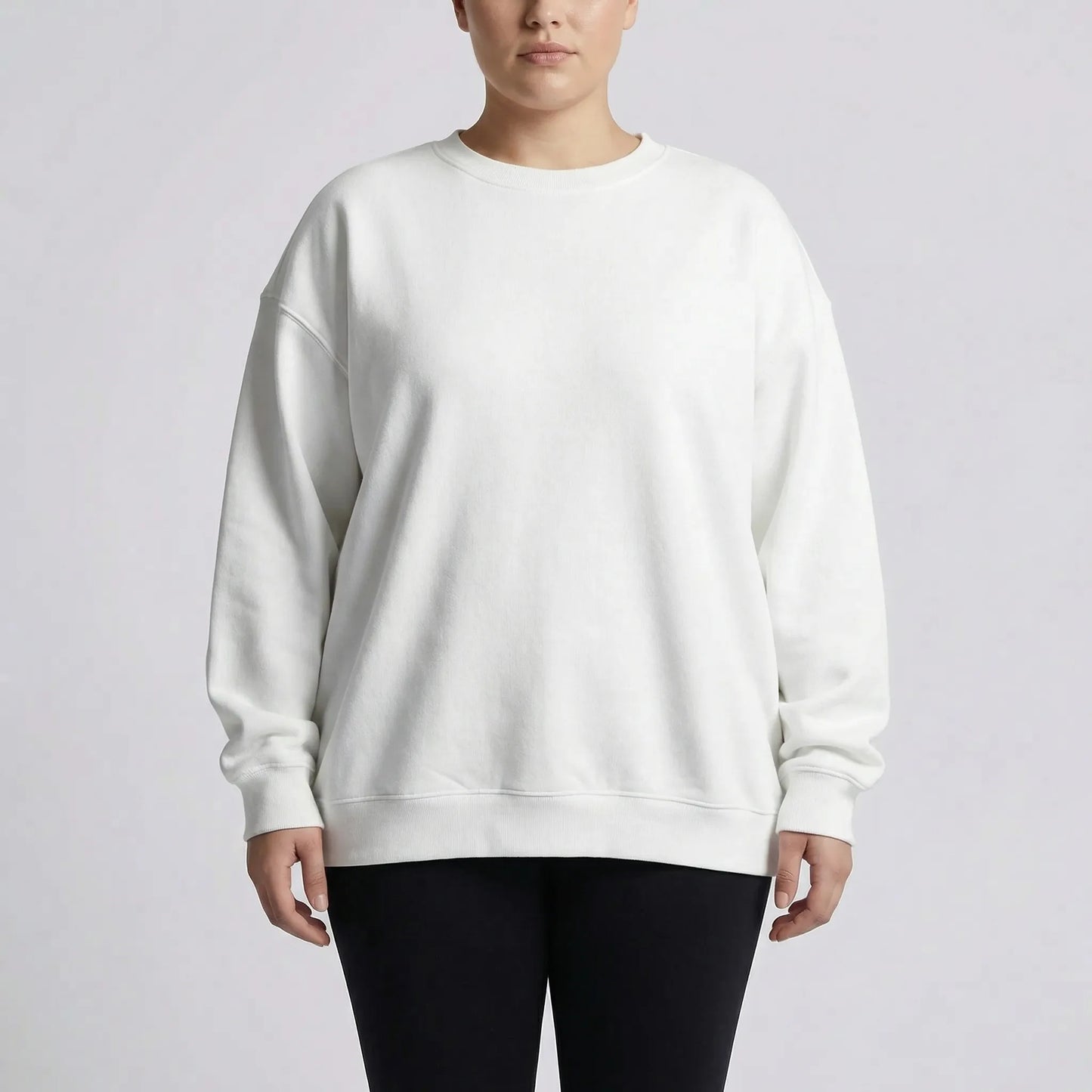 Oversize Sweatshirt Mit Rundhalsausschnitt - Christy