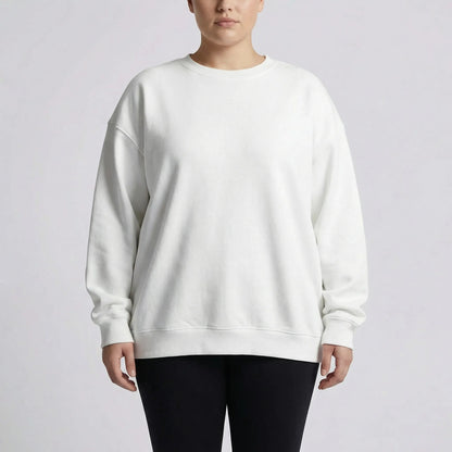 Oversize Sweatshirt Mit Rundhalsausschnitt - Christy