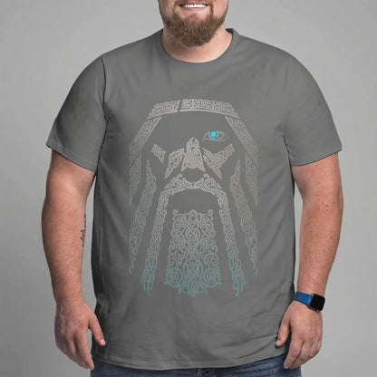 Oversize T-Shirt Mit Nordischem Print - Calvin