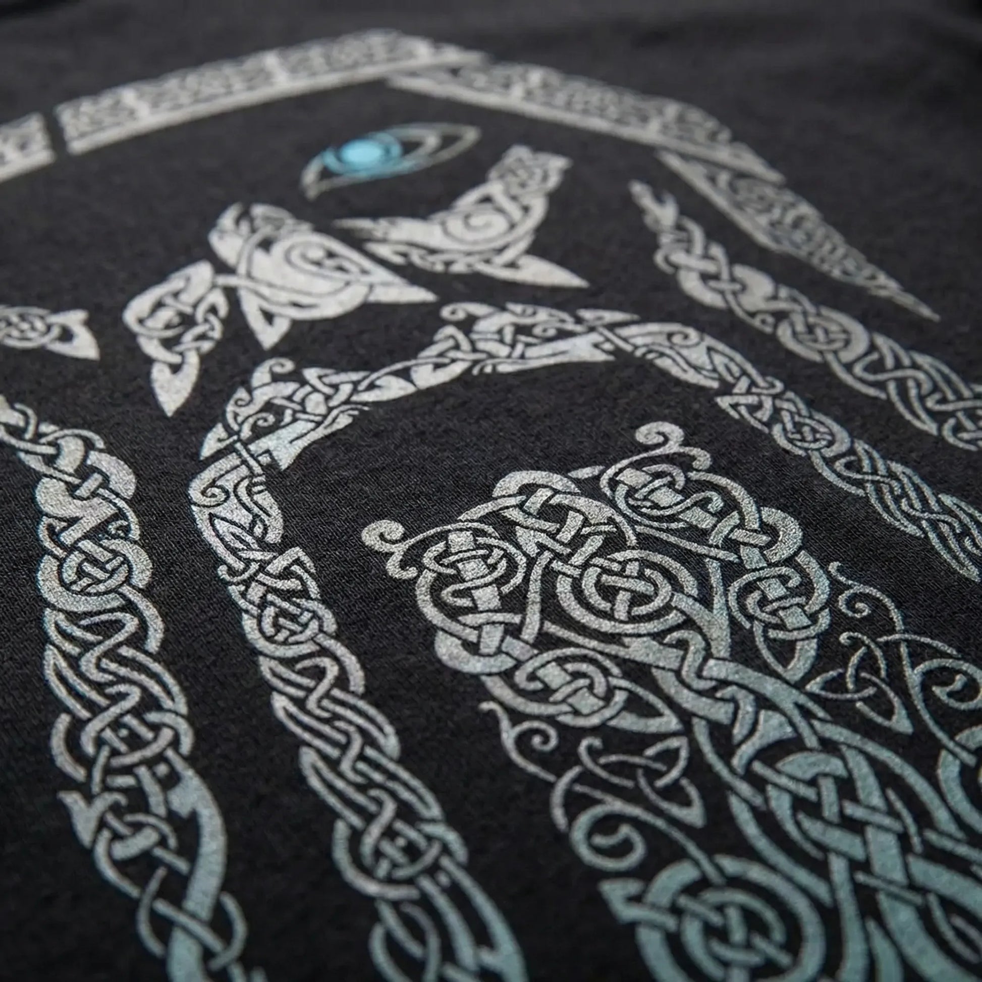 Oversize T-Shirt Mit Nordischem Print - Calvin